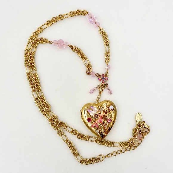 Kirks Folly Jewelry - KIRKS FOLLY LOCKET Pendant Necklace FAIRY DREAM